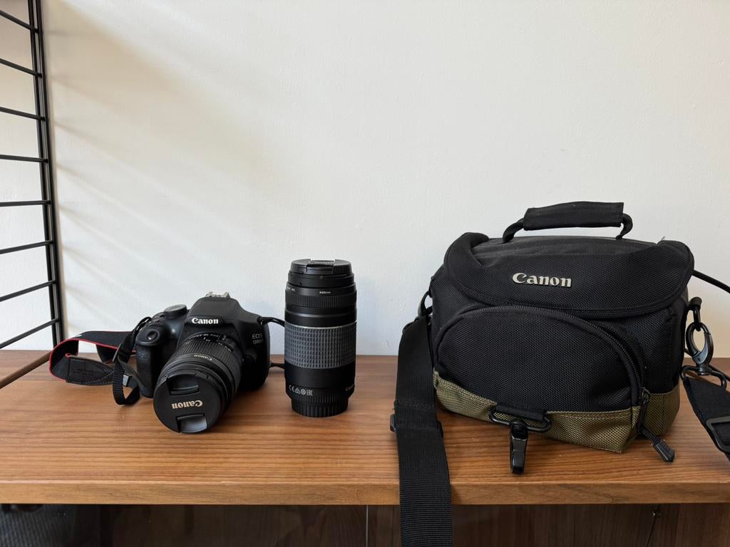 Canon EOS 1200D-set, Ophalen of Verzenden, Zo goed als nieuw, Canon