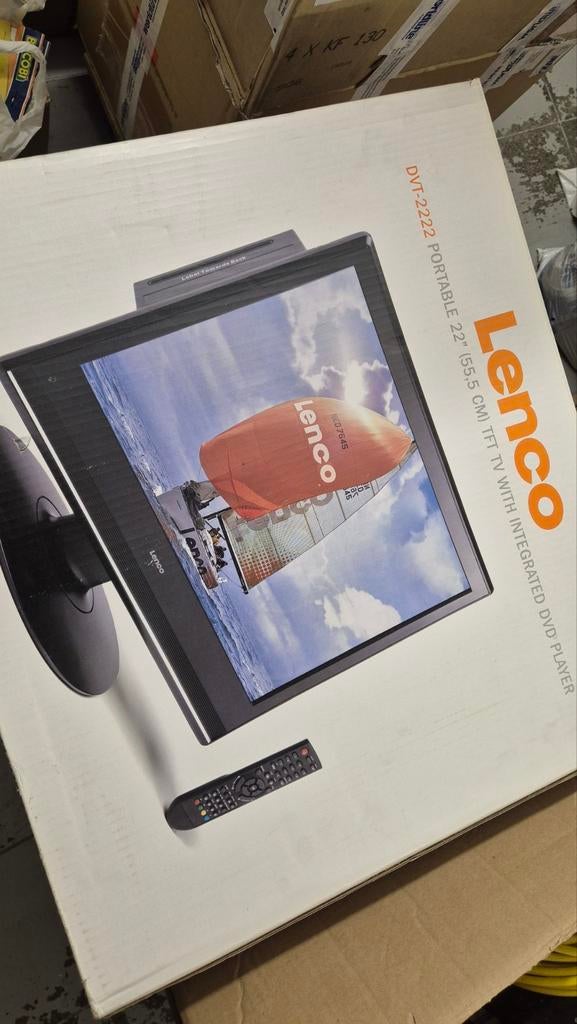 Lenco Portable TFT TV DVT-2222, Enlèvement ou Envoi, 40 à 60 cm, LCD, Autres marques
