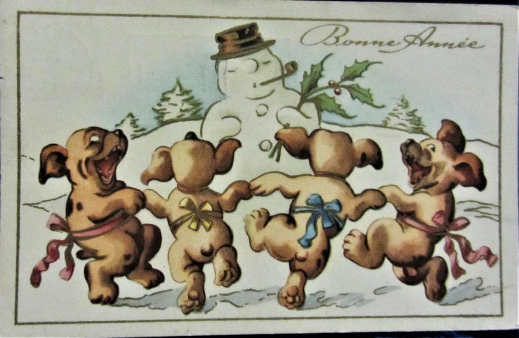 FANTASIE- DIEREN, Verzamelen, Ophalen of Verzenden, 1940 tot 1960, Gelopen, Overige thema's