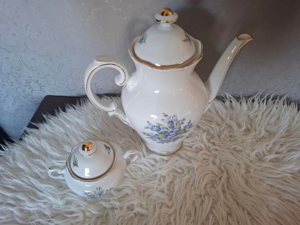 Koffiekan/suikerpot, Ophalen