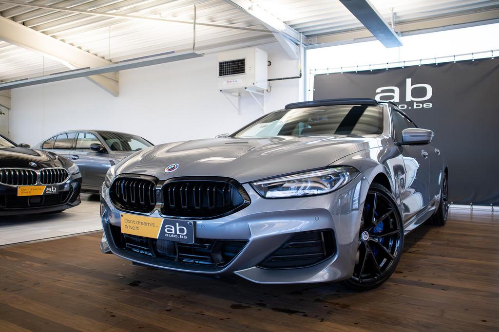 BMW 840 i XDRIVE GRAN COUPE, M-SPORT, PANO, SOFTCLOSE, HARM, Auto's, BMW, 4 deurs, 333 pk, 0 kg, Bedrijf