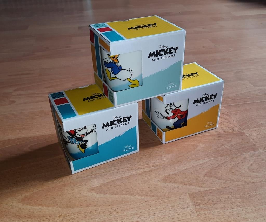 Verschillende Disney mokken, Verzamelen, Ophalen of Verzenden, Donald Duck, Nieuw, Servies