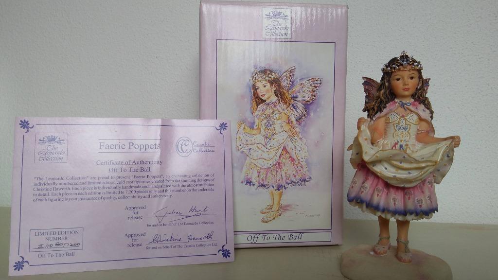 Off to the ball - Christine Haworth - Faerie Poppets, Verzamelen, Ophalen of Verzenden, Nieuw, Fantasy