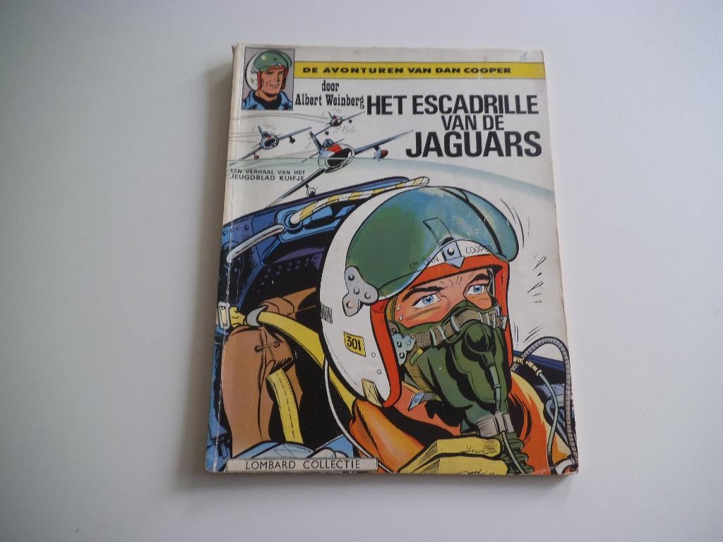 Dan Cooper Het escadrille van de jaguars 1964 Lombard Collec, Boeken, Stripverhalen, Gelezen, Eén stripboek, Ophalen of Verzenden