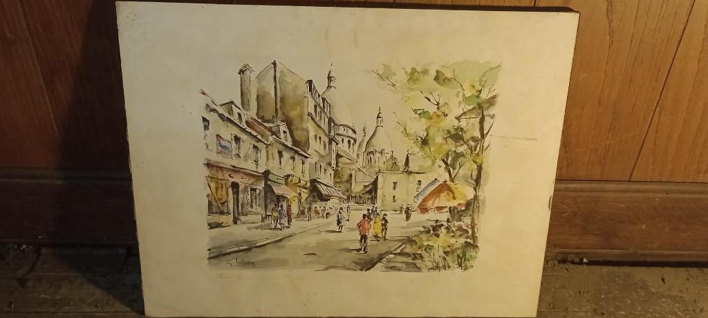 Gravure Gabriel LELONG, 43x33, n269, Antiquités & Art, Enlèvement ou Envoi, Gravure