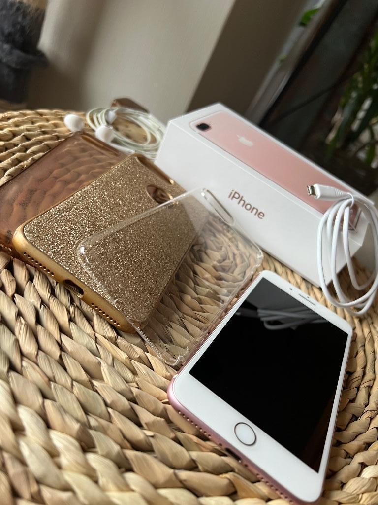 iPhone 7 Plus Rose Gold, Télécoms, Téléphonie mobile | Apple iPhone, Rose, 32 GB, Enlèvement, Utilisé