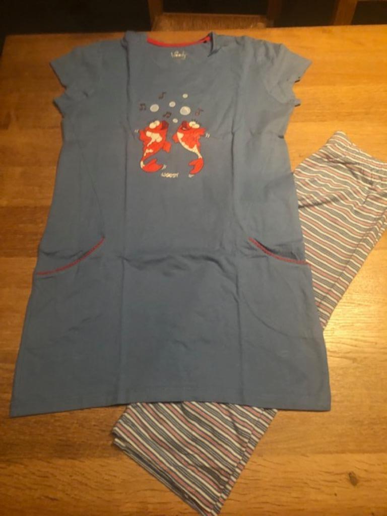 Woody pyjama Vis 12 jaar, Kinderen en Baby's, Nacht- of Onderkleding, Meisje, Ophalen of Verzenden, Zo goed als nieuw