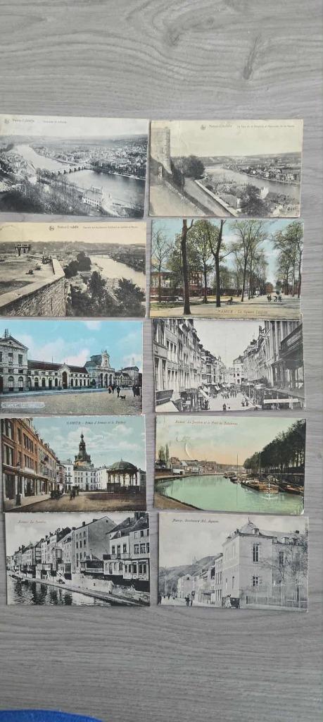 Postkaarten Namen Namur 10 stuks, Verzenden, Gelopen, Namen
