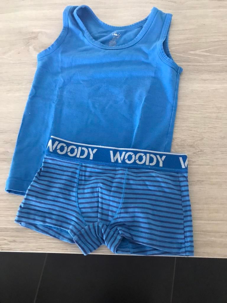 Woody ondergoed broek en hemdje, Ophalen, Zo goed als nieuw, Jongen, Nacht- of Onderkleding