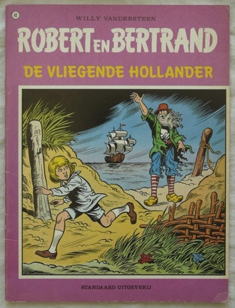 Robert&Bertrand, De Vliegende Hollander, Nr.40, SU, 1981.(1), Boeken, Stripverhalen, Gelezen, Eén stripboek, Ophalen of Verzenden