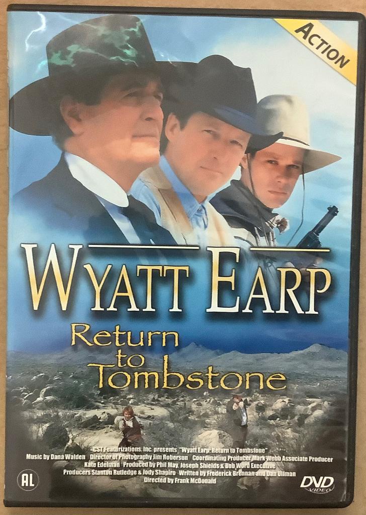 Wyatt Earp: Return to Tombstone (1994) Dvd, Alle leeftijden, Ophalen of Verzenden, Gebruikt, Actie