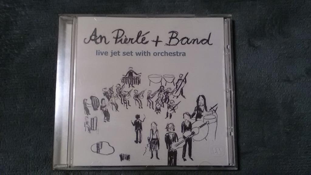 CD „" Live Jet Set met orkest "” An Pierlé + Band (2002)”, Verzenden, Gebruikt