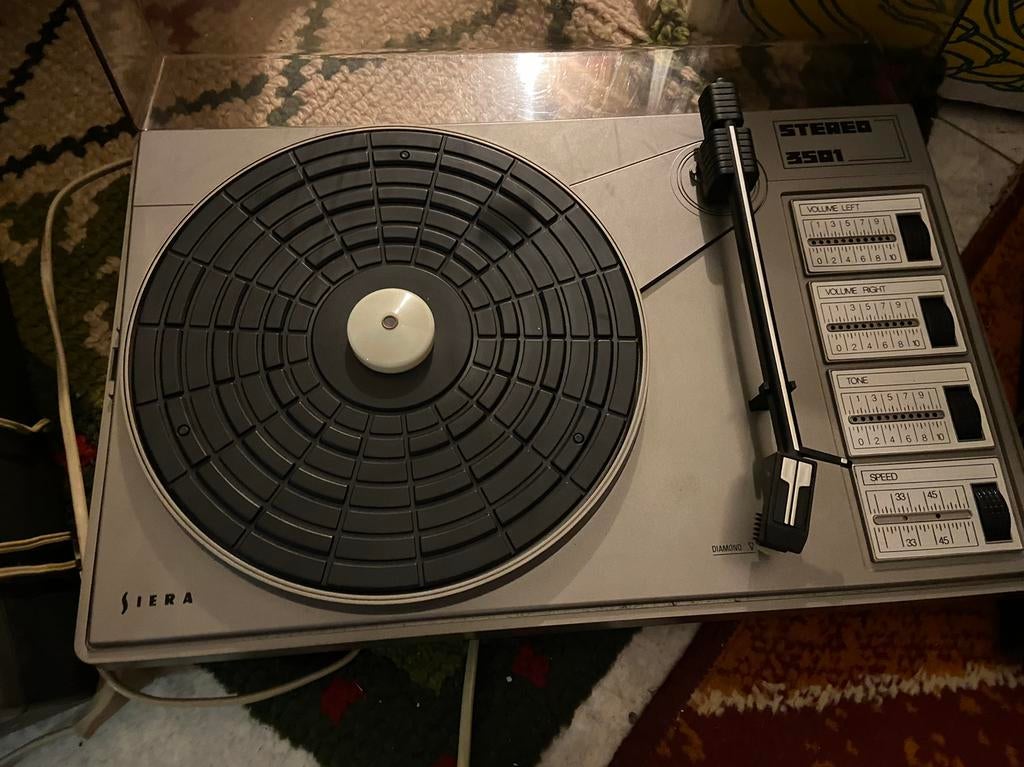 Ancien tourne disque, TV, Hi-fi & Vidéo, Enlèvement, Comme neuf