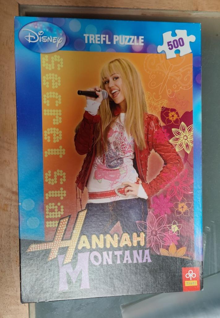 Disney Puzzel - Hannah Montana 500 stukjes, Hobby en Vrije tijd, Ophalen of Verzenden, 500 t/m 1500 stukjes, Nieuw, Legpuzzel