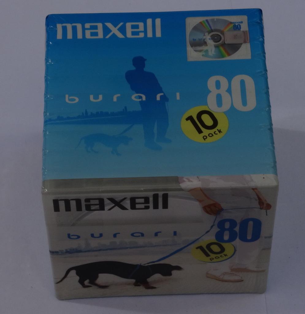 Rare Minidisc Maxell Burari 80 min.scellé - (74 - 80 min), Envoi, Enregistreur MiniDisc