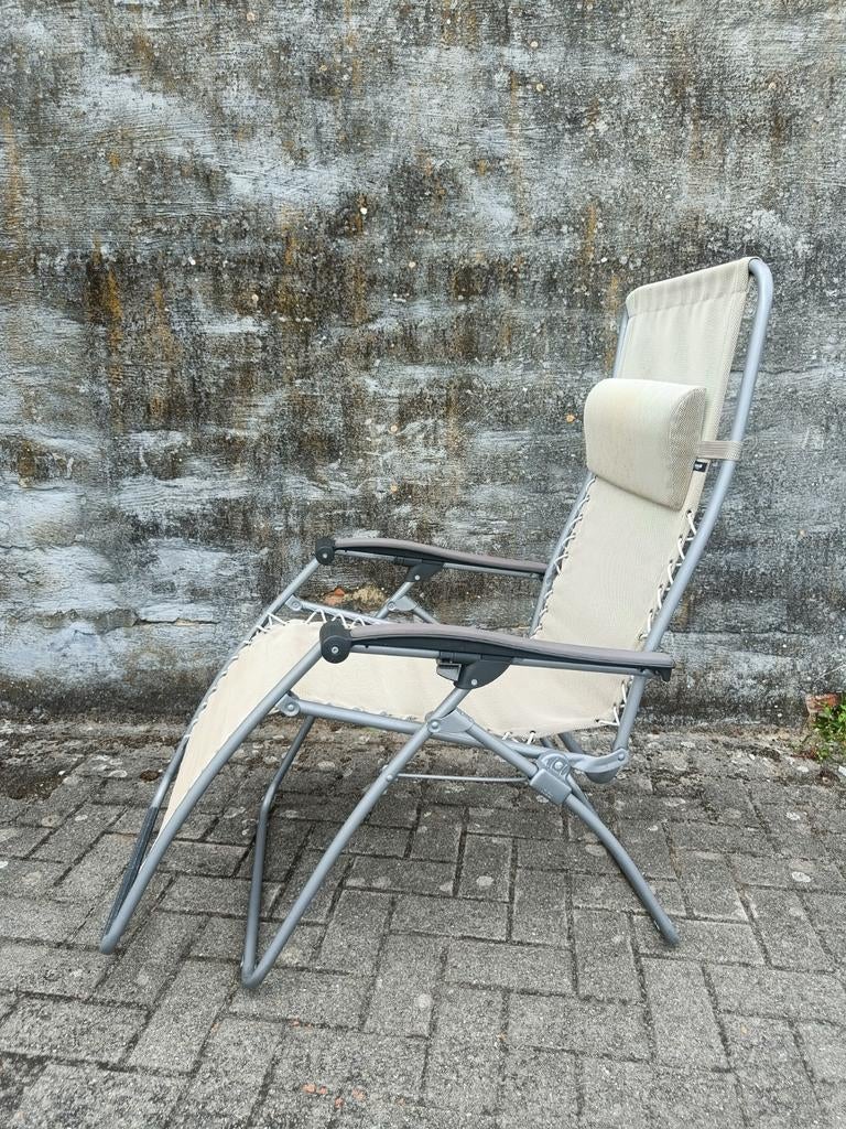 Lafuma kamperstoel / relax stoel, Enlèvement, Utilisé, Ajustable