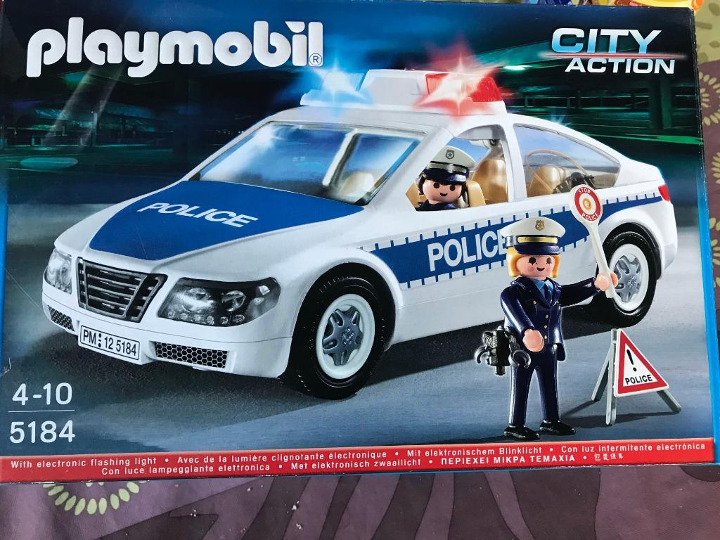 Playmobil 5184 Politiewagen met zwaailicht, Kinderen en Baby's, Speelgoed | Playmobil, Ophalen, Complete set