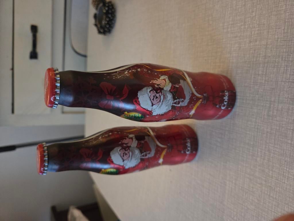 2 x  coca-cola en édition spéciale de Noël, Collections, Enlèvement ou Envoi, Neuf, Bouteille(s)