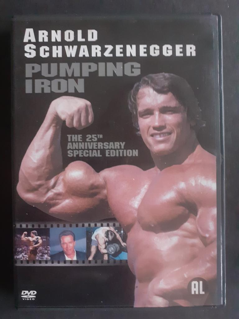 Pumping Iron - Arnold Schwarzenegger, Autres types, Enlèvement ou Envoi, Tous les âges, Comme neuf