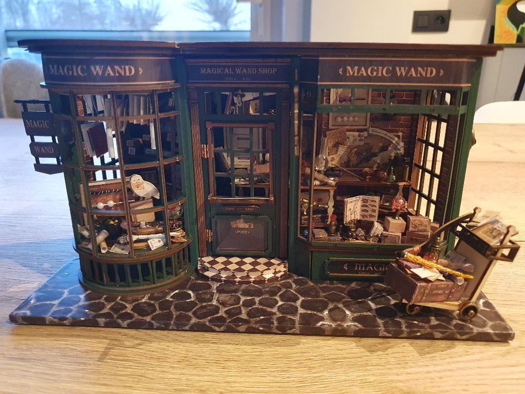 Gemonteerde Buildiy kit Magische Shop, Hobby en Vrije tijd, Ophalen, Gebruikt