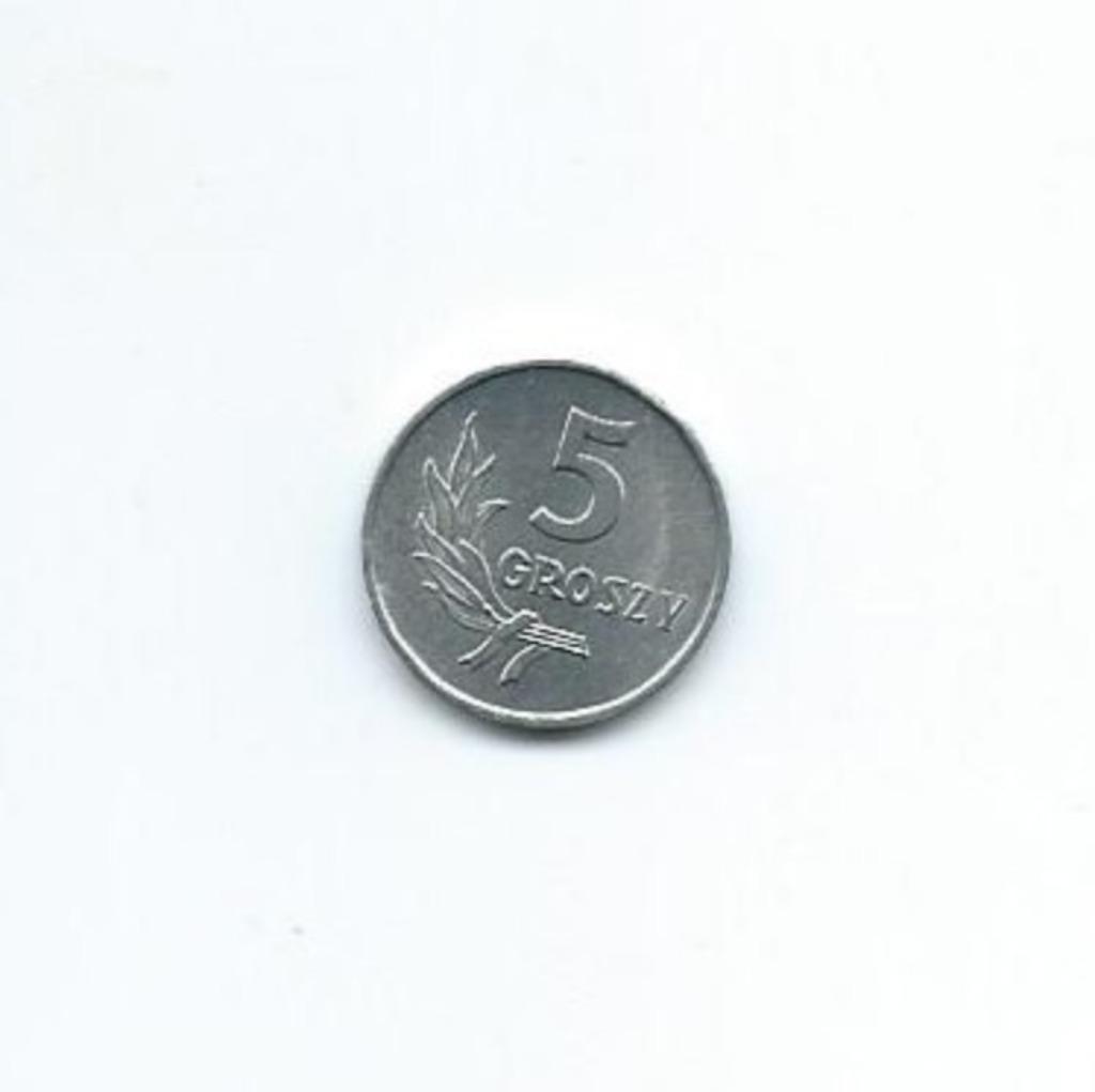 Polen, 5 Groszy 1971., Enlèvement ou Envoi, Pologne, Monnaie en vrac