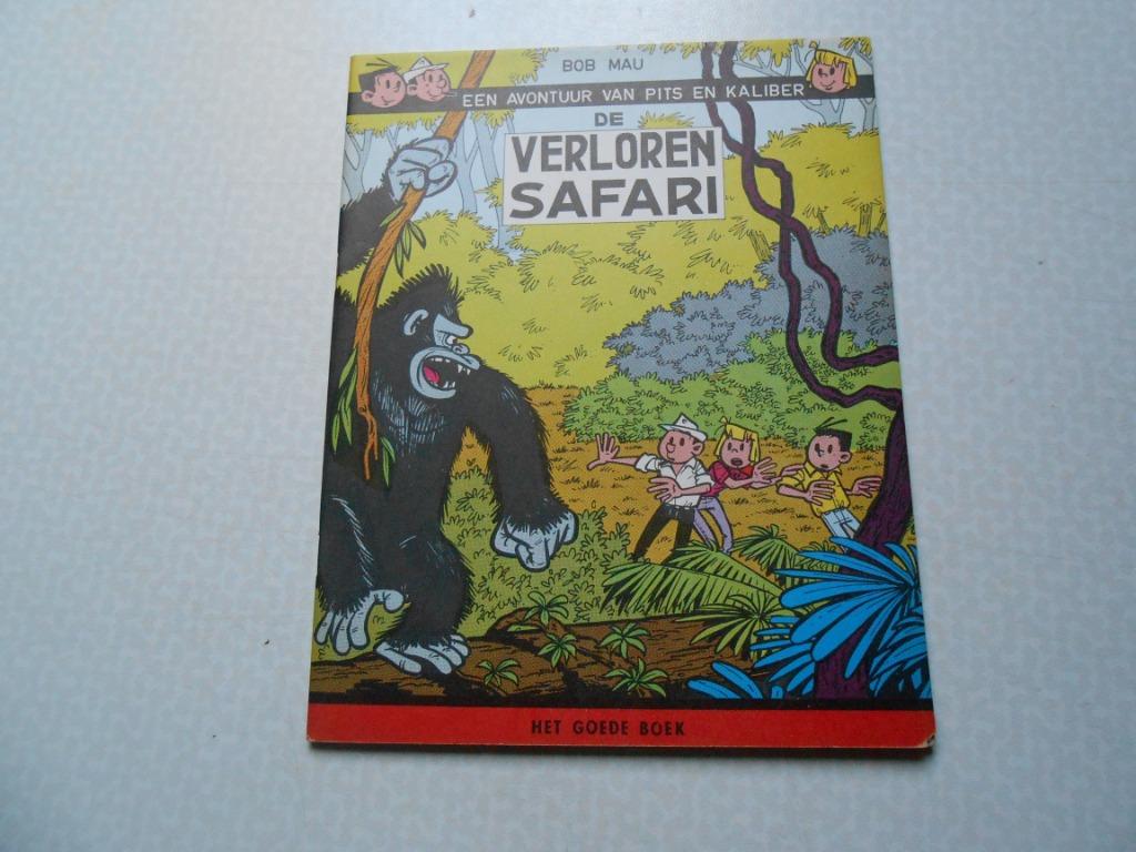 Pits en kaliber 10 de verloren safari 1ste dr 1963. Het goed, Boeken, Stripverhalen, Zo goed als nieuw, Eén stripboek, Ophalen of Verzenden