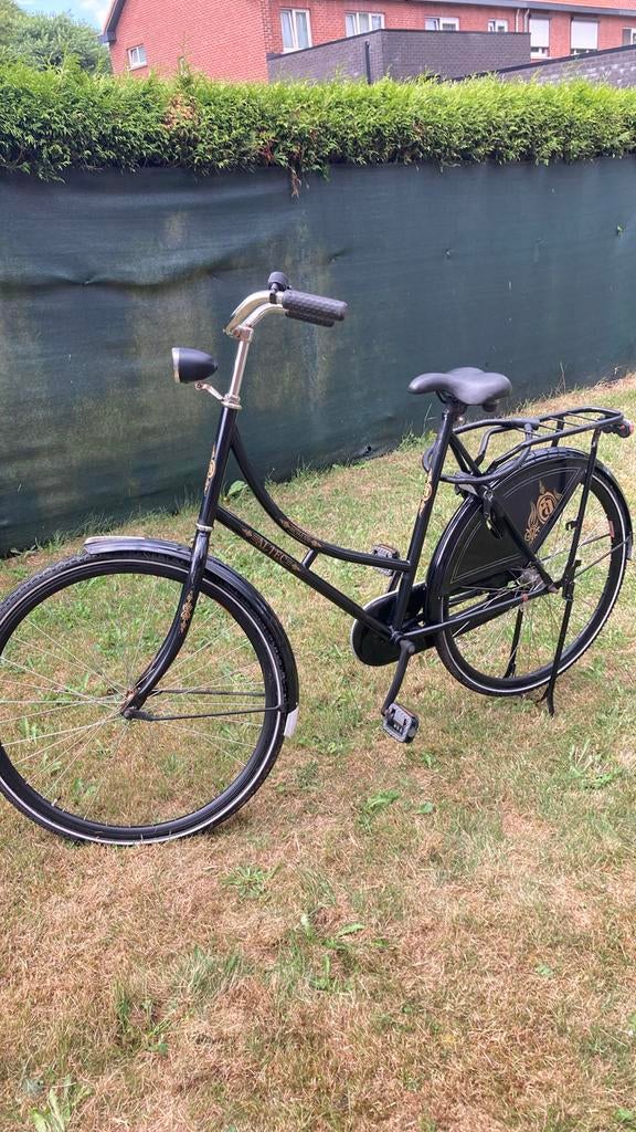 Altek zwarte oma fiets, Ophalen, Gebruikt, Terugtraprem, Versnellingen