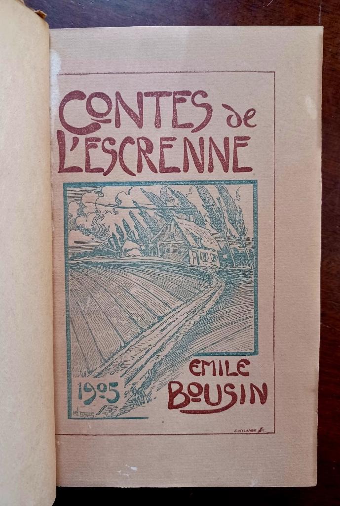 Émile Bousin / Médard Tytgat, Contes de l'escrenne (1905), Antiquités & Art, Enlèvement ou Envoi, Emile Bousin