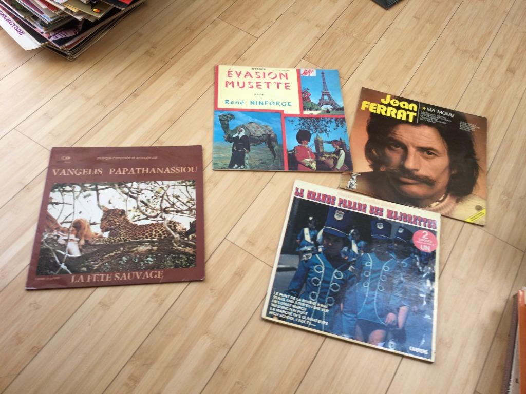 LOT DISQUES-VINYL 33 TOURS/COLLECTION, Antiek en Kunst, Ophalen of Verzenden