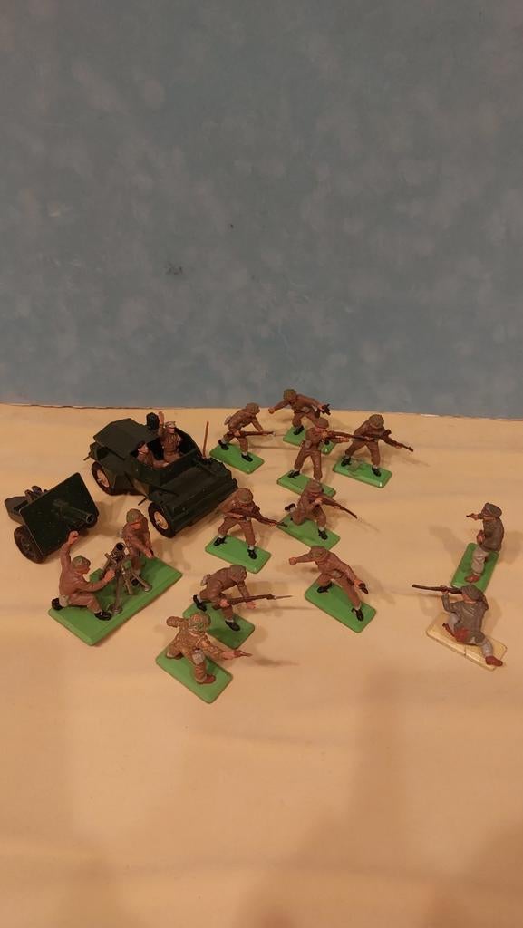 Engelse en Duitse soldaten | Afrika Korps Britains, Hobby en Vrije tijd, Modelbouw | Figuren en Diorama's, Ophalen of Verzenden