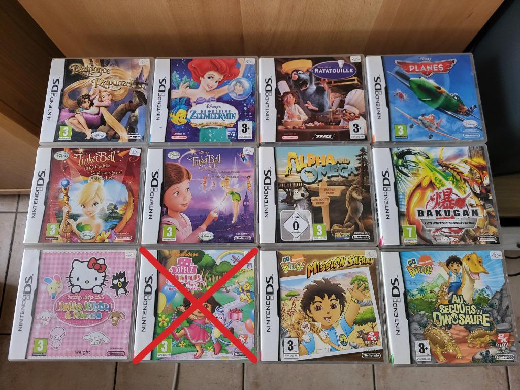 Lot de jeux Nintendo DS, Enlèvement, Autres genres