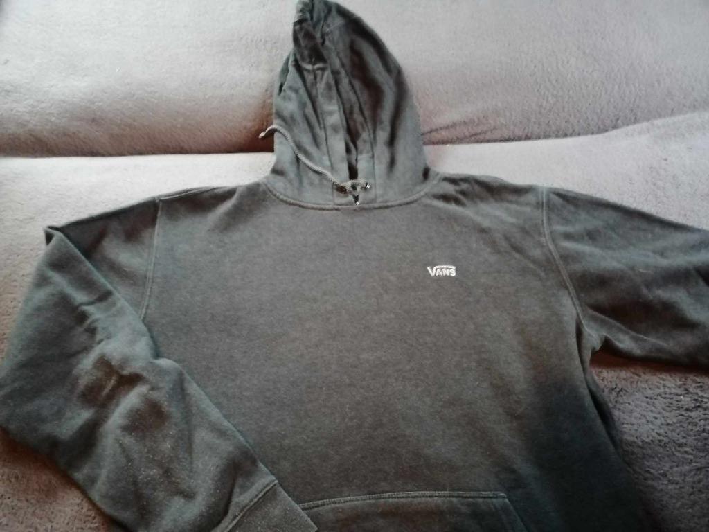 Trui met kap donker grijs merk vans  – maat m Duur in aankoo, Kleding | Heren, Truien en Vesten, Maat 48/50 (M), Ophalen of Verzenden