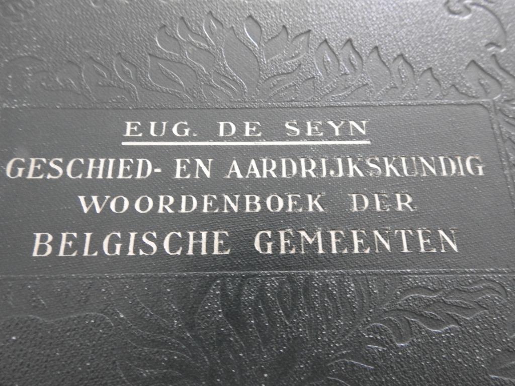 Geschied- en aardrijkskundig woordenboek der Belgische, Ophalen, 20e eeuw of later, Gelezen