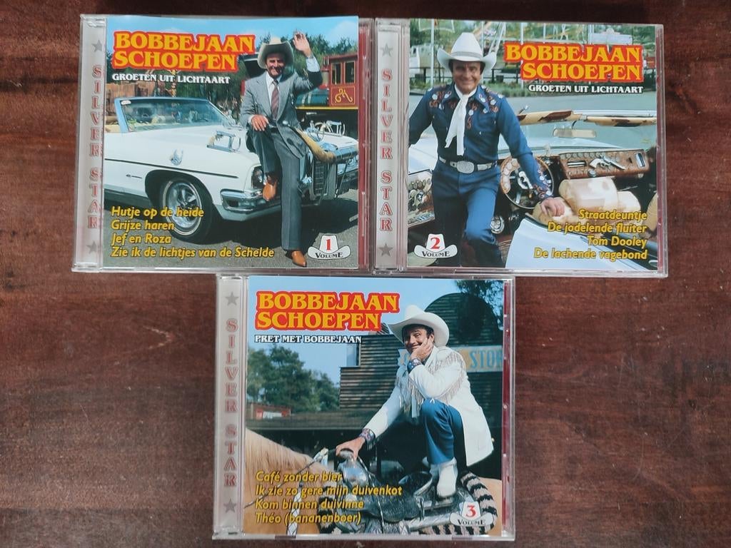 3xCD : BOBBEJAAN SCHOEPEN - GROETEN UIT LICHTAART 1+2, PRET*, Cd's en Dvd's, Ophalen of Verzenden, Zo goed als nieuw