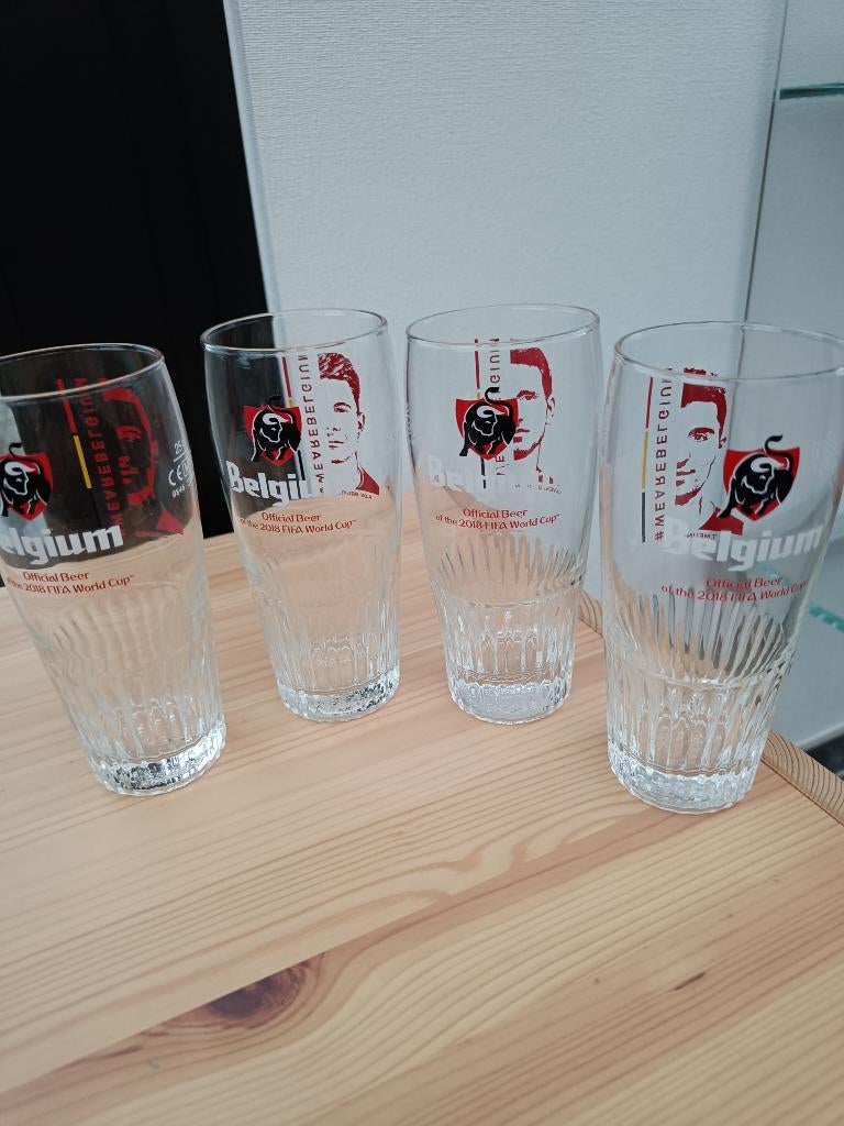 Jupiler. We are Belgium. Inhoud: 25 cl. M 18 0846. Duroboz., Ophalen of Verzenden, Nieuw, Bierglas