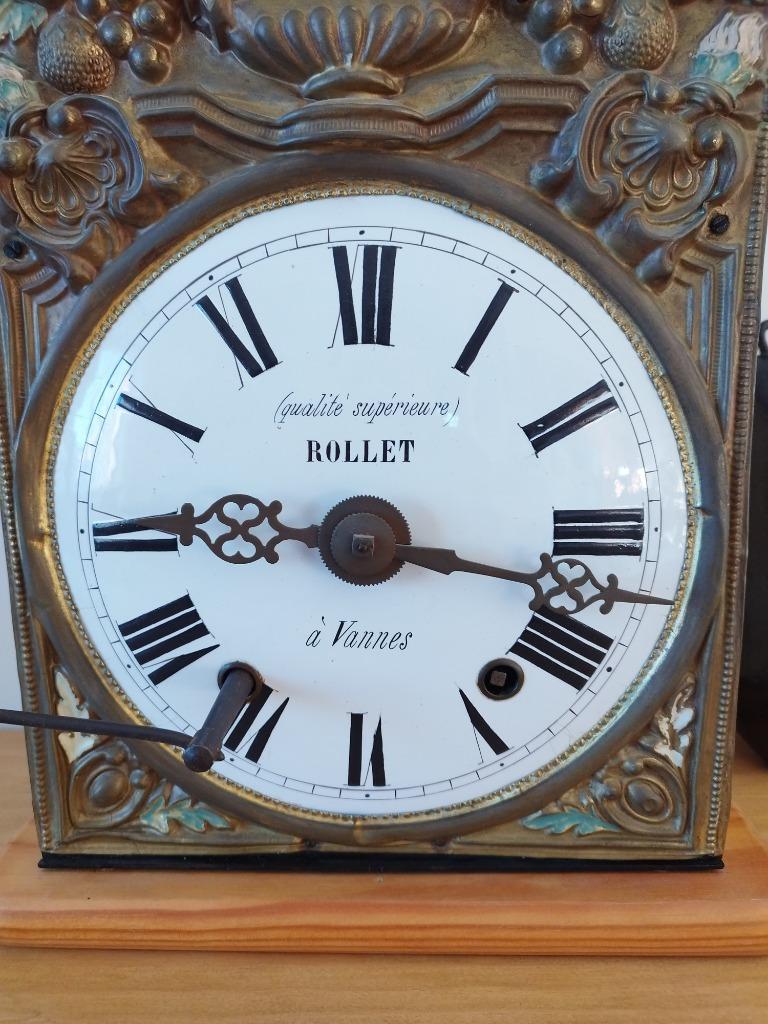 Horloge ancienne, Enlèvement