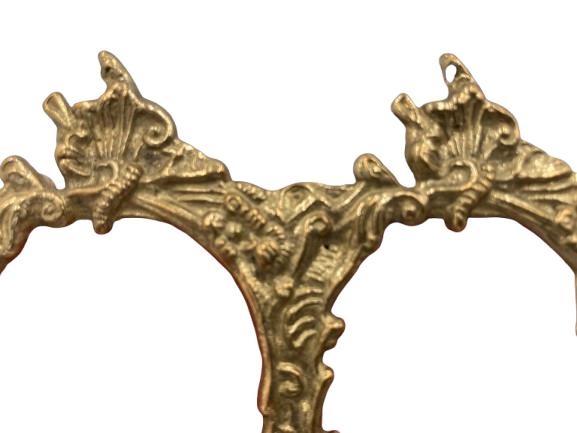 Dubbel fotokader in verguld brons – Art Nouveau – 1900–1920, Antiek en Kunst, Ophalen of Verzenden