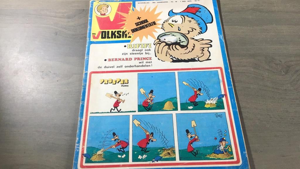 Volkse magazine 18(c2), Une BD, Enlèvement ou Envoi, Utilisé