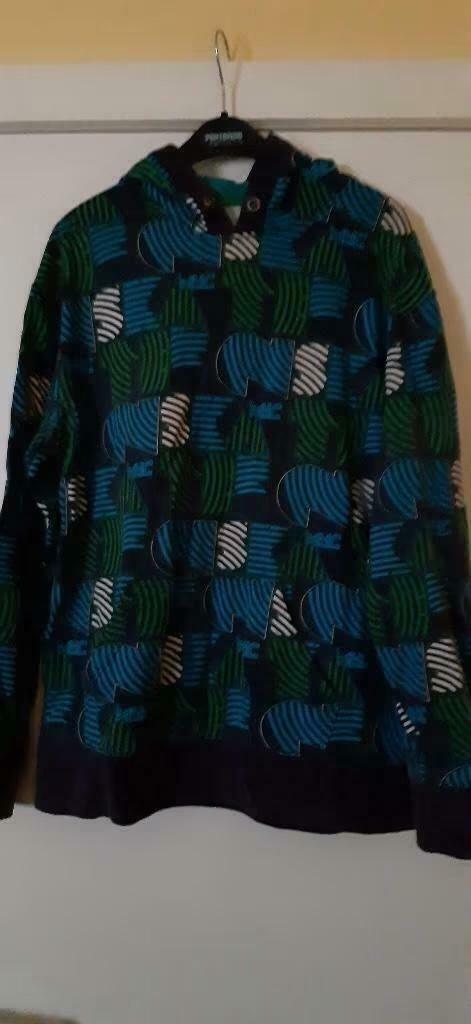 Blauwe pull met kap 158/164, Verzenden, C&A, Jongen, Trui of Vest