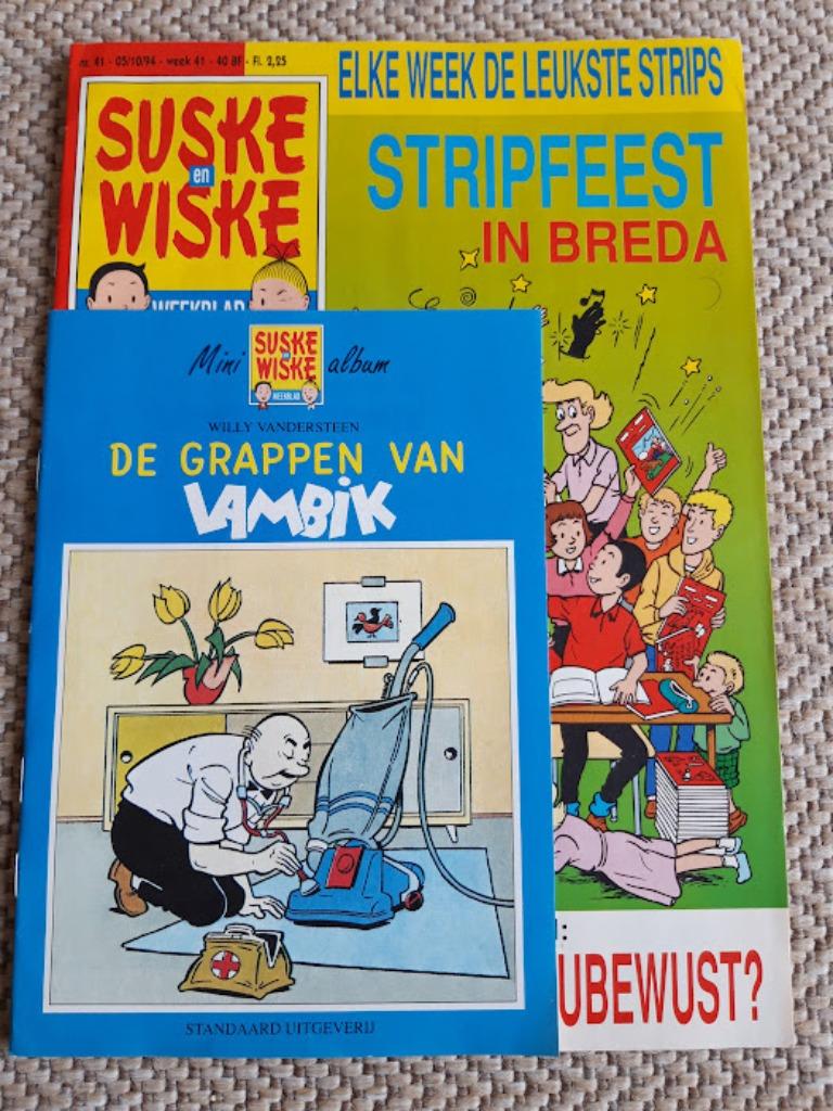 Suske & Wiske Weekblad 10/1994  Stripfeest in Breda - Lambik, Willy vandersteen, Verzenden, Eén stripboek, Nieuw