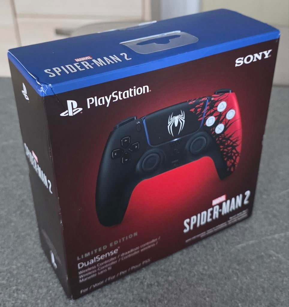 PS5 controller  -  Spider-Man 2, Games en Spelcomputers, Ophalen of Verzenden, Nieuw