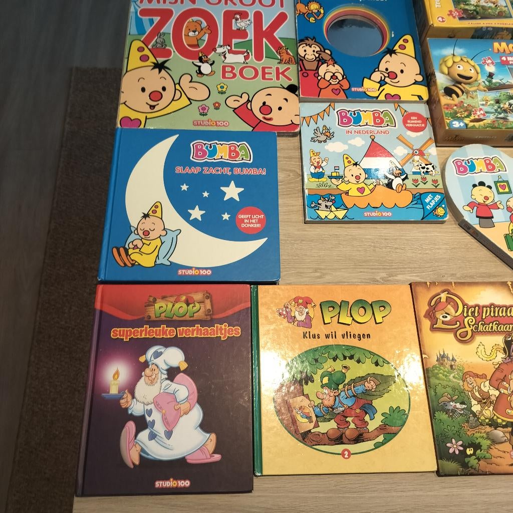 Puzzel en Boeken pakket studio 100, Enlèvement, Utilisé
