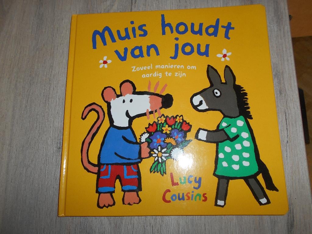 boek muis houdt van jou, Boeken, Ophalen of Verzenden, Zo goed als nieuw