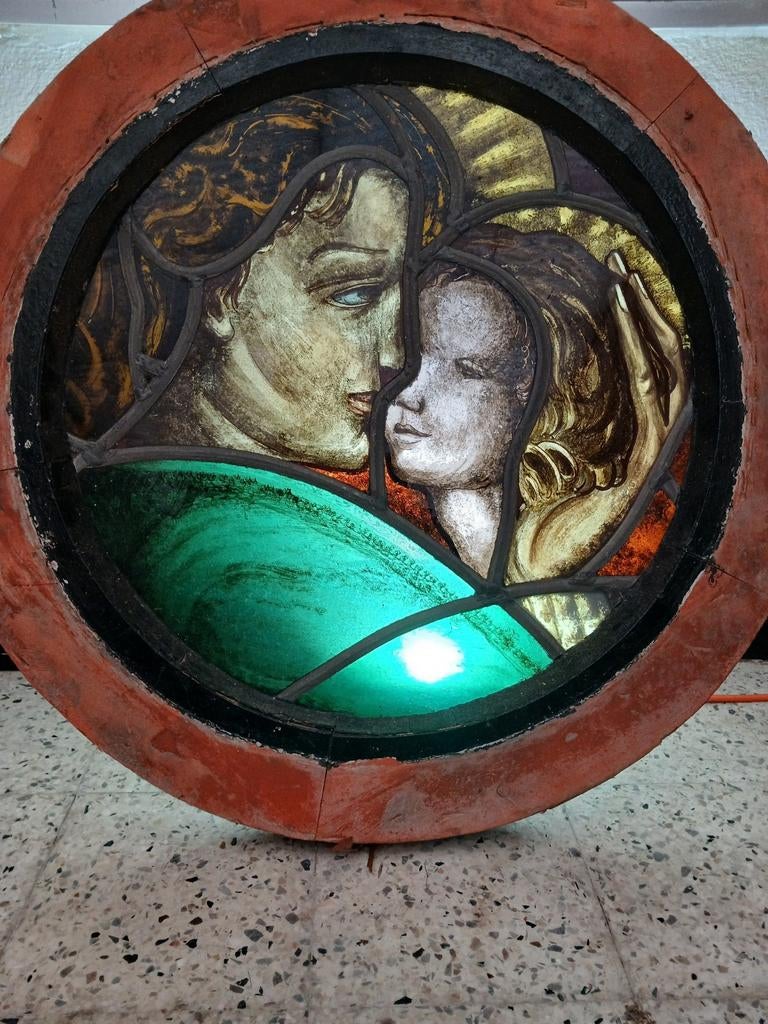 glas in lood, Antiek en Kunst, Ophalen