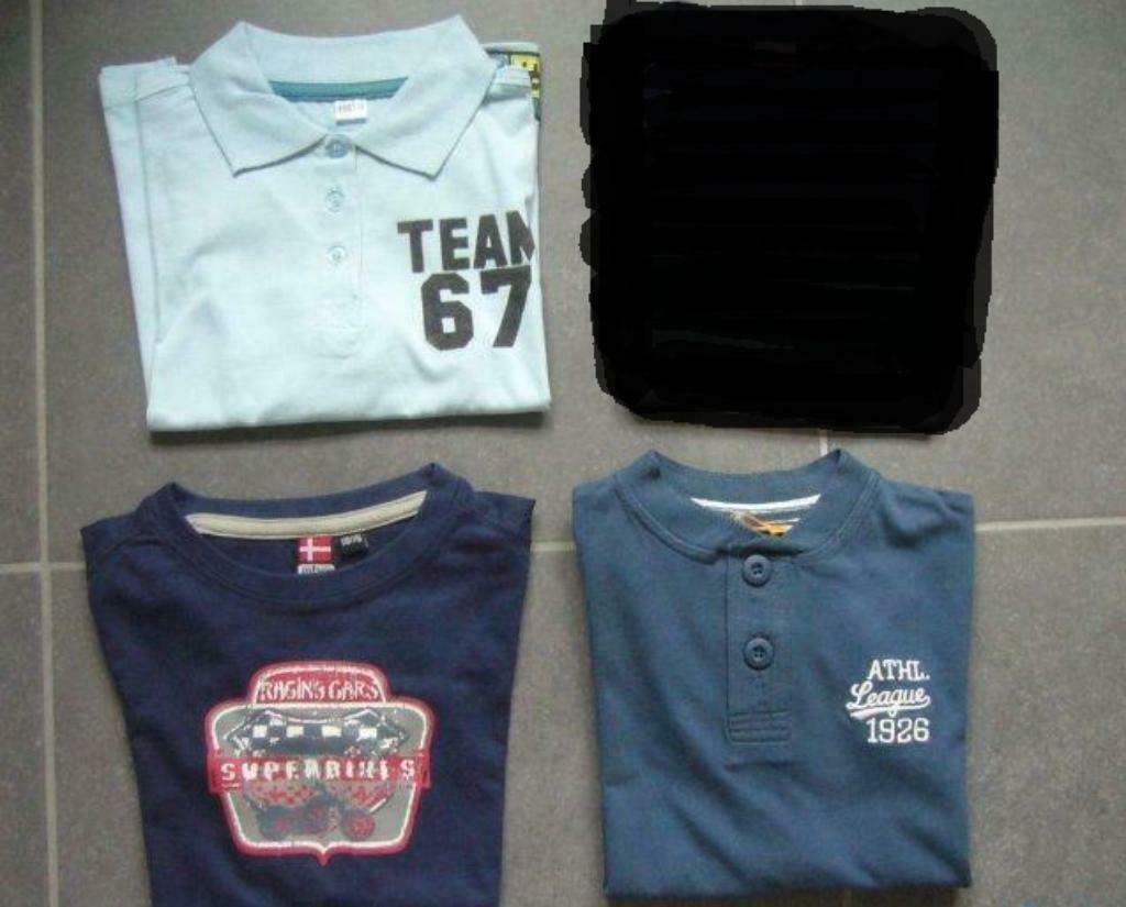 3 longsleeves - maat 110-116, Ophalen, Gebruikt, Jongen, Shirt of Longsleeve