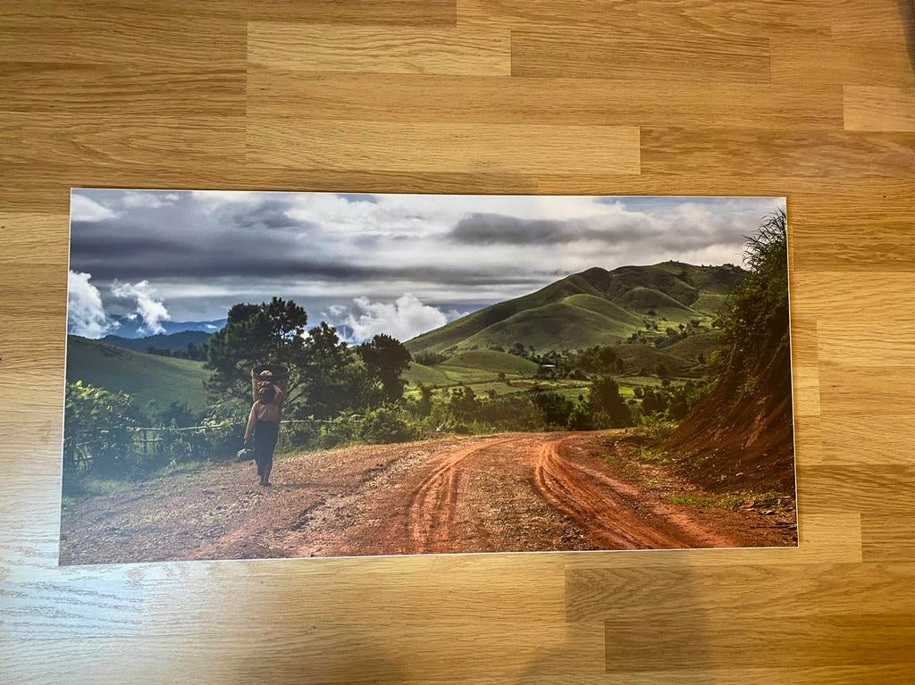 Photographie paysage Asie du Sud-Est 90x45, Enlèvement, Comme neuf