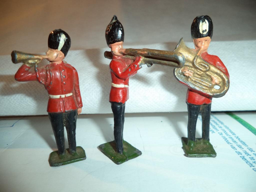 Tinnen soldaten royal guards band, Ophalen of Verzenden
