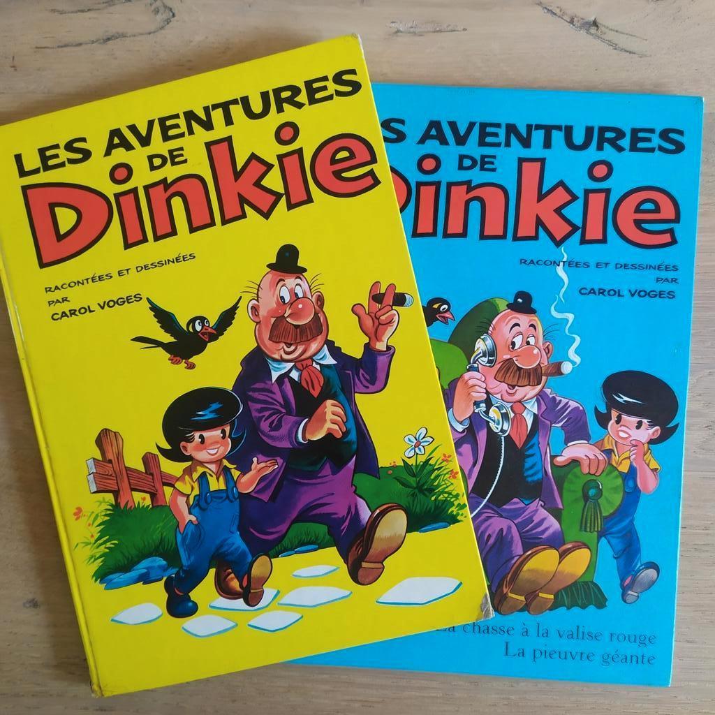 Les aventures de Dinkie 1 & 2 C. Voges EO bon état, Meerdere stripboeken, Ophalen of Verzenden, Gelezen