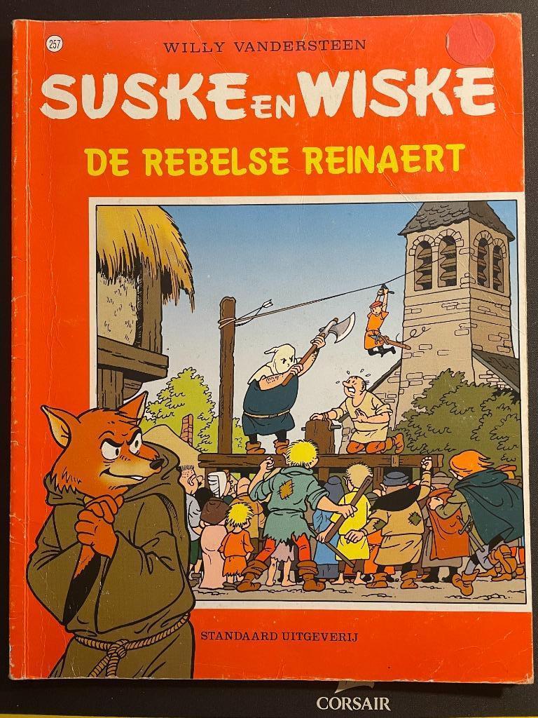 Suske en Wiske - 257. De rebelse Reinaert, Boeken, Gelezen, Eén stripboek, Ophalen of Verzenden, Paul Geerts