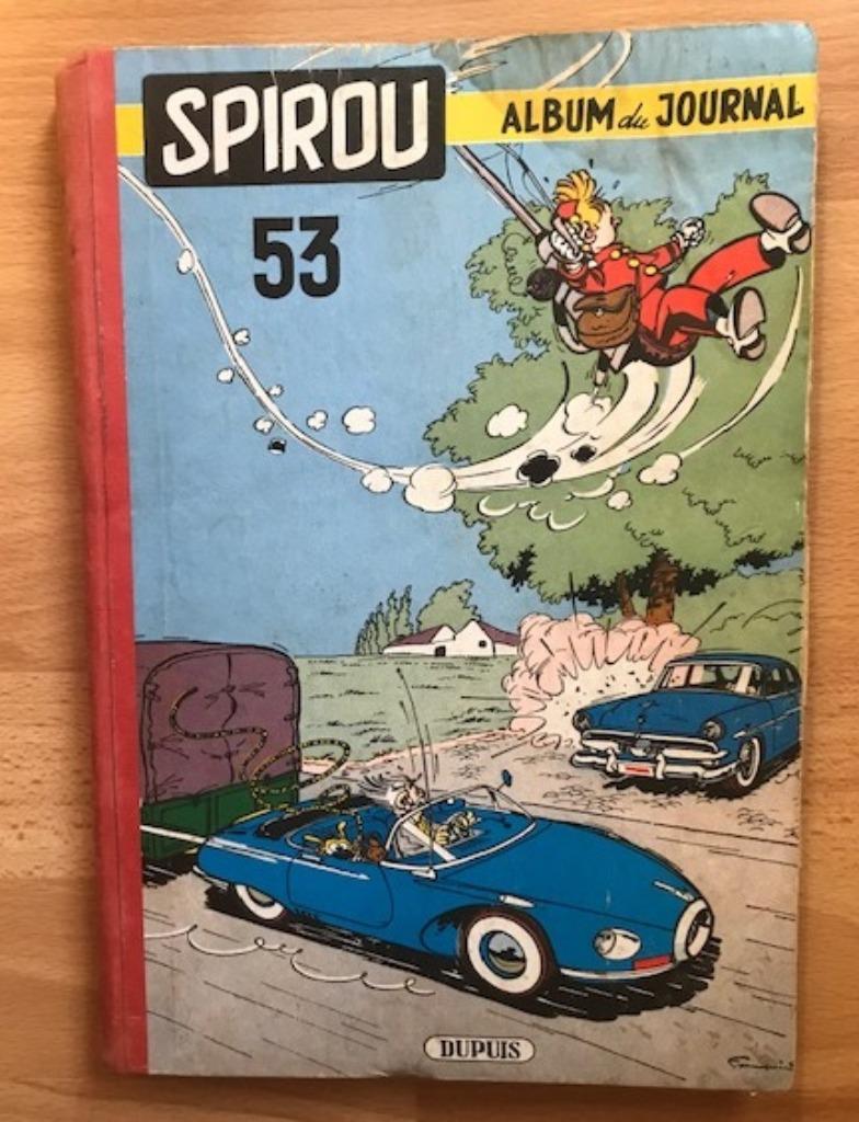 SPIROU ALBUM DU JOURNAL 53 - VERZAMELDE NUMMERS - FRANQUIN, Boeken, Stripverhalen, Gelezen, Eén stripboek, Ophalen of Verzenden